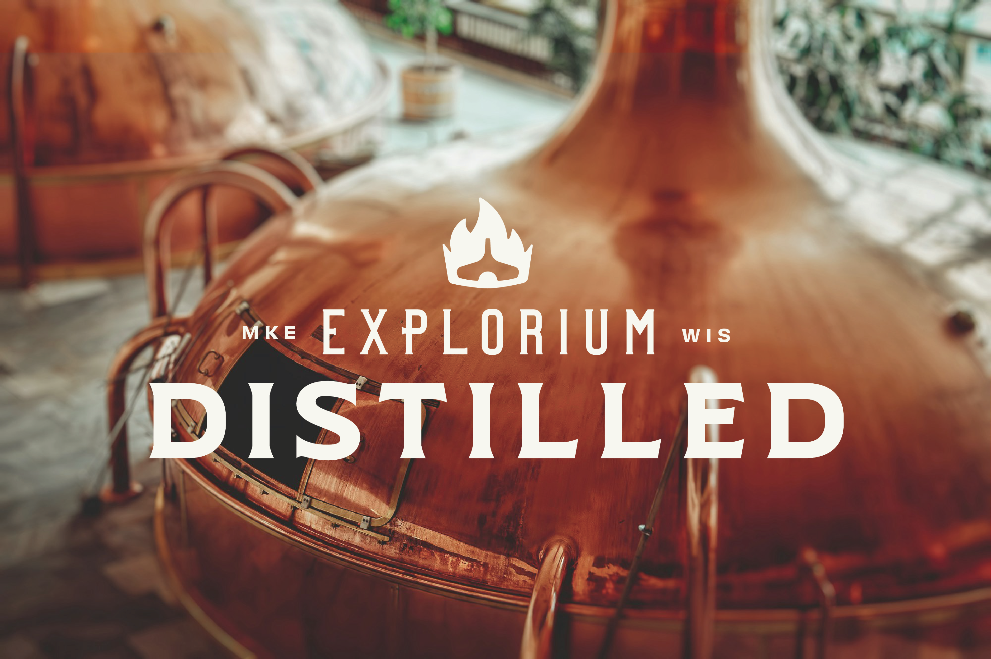 Explorium Distilled Milwaukee Hero Logo