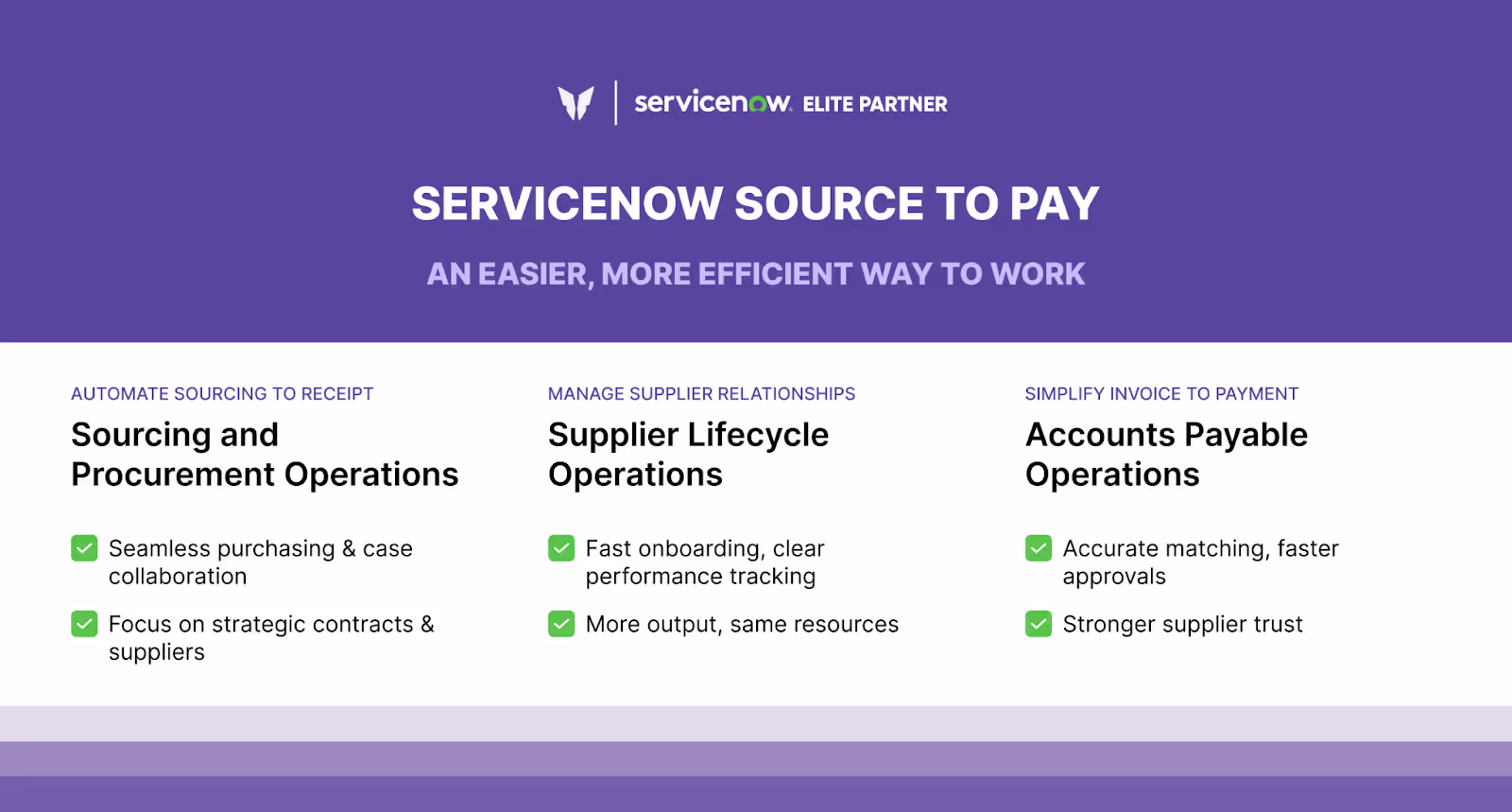 ServiceNow S2P 