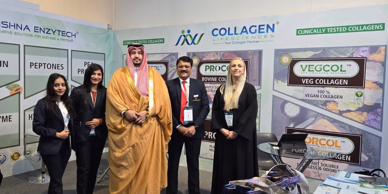 Collagen Life Sciences Team Photo with Client 