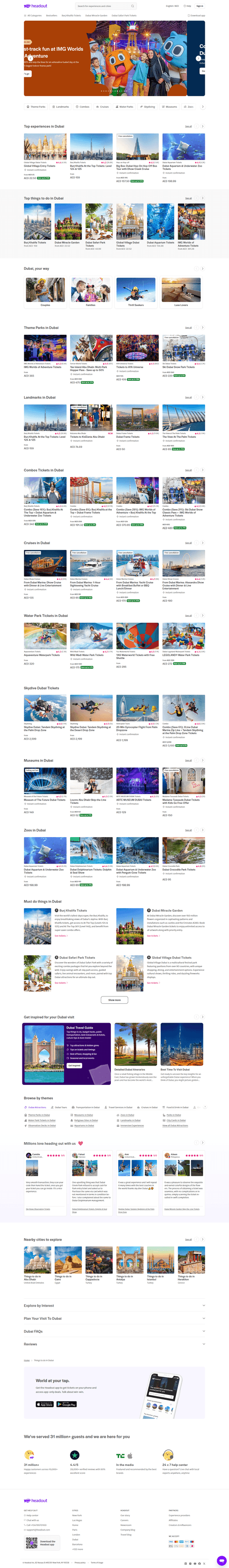 Great Dubai Deals & Offers Get the best discounts Headout