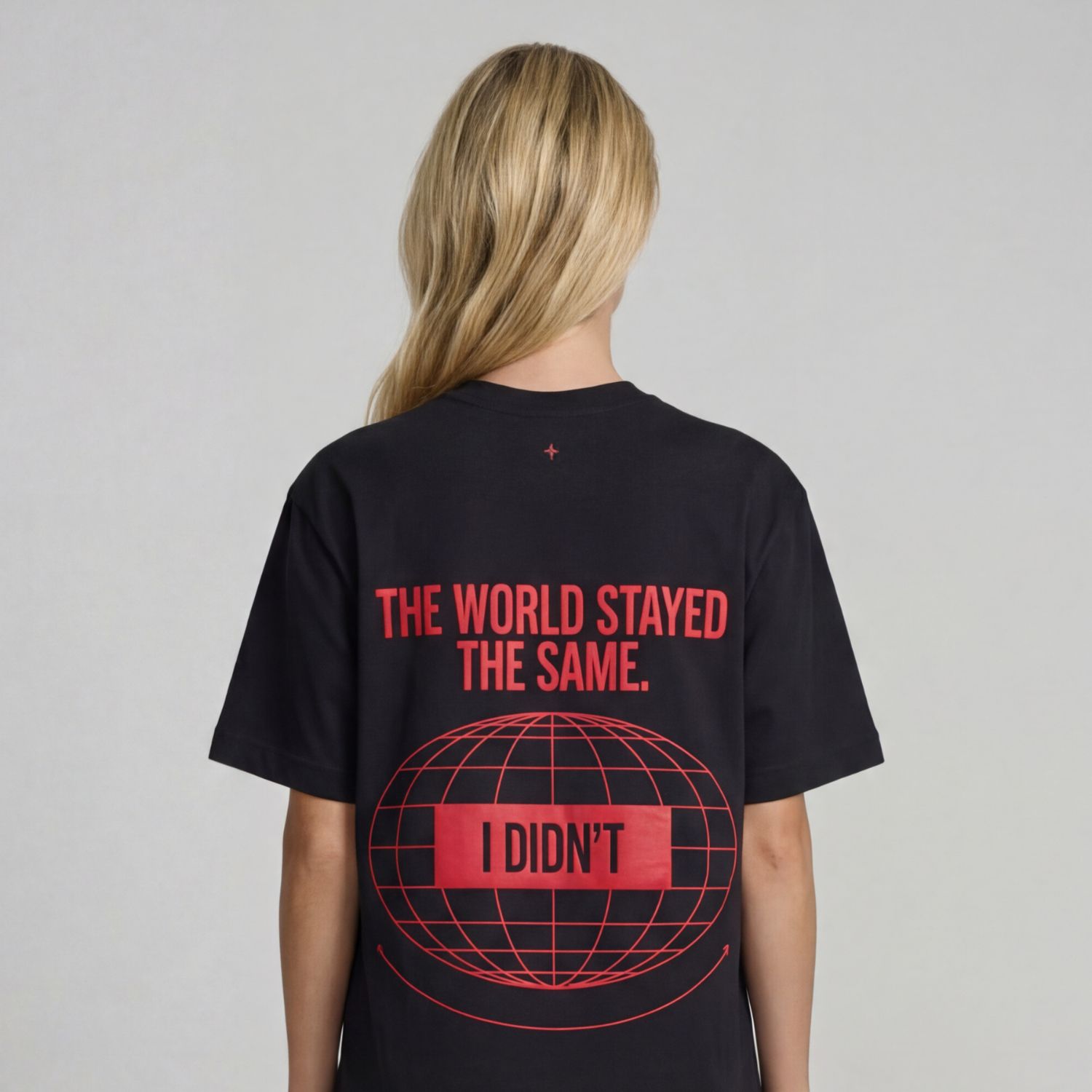 The world stayed the same - Černé tričko