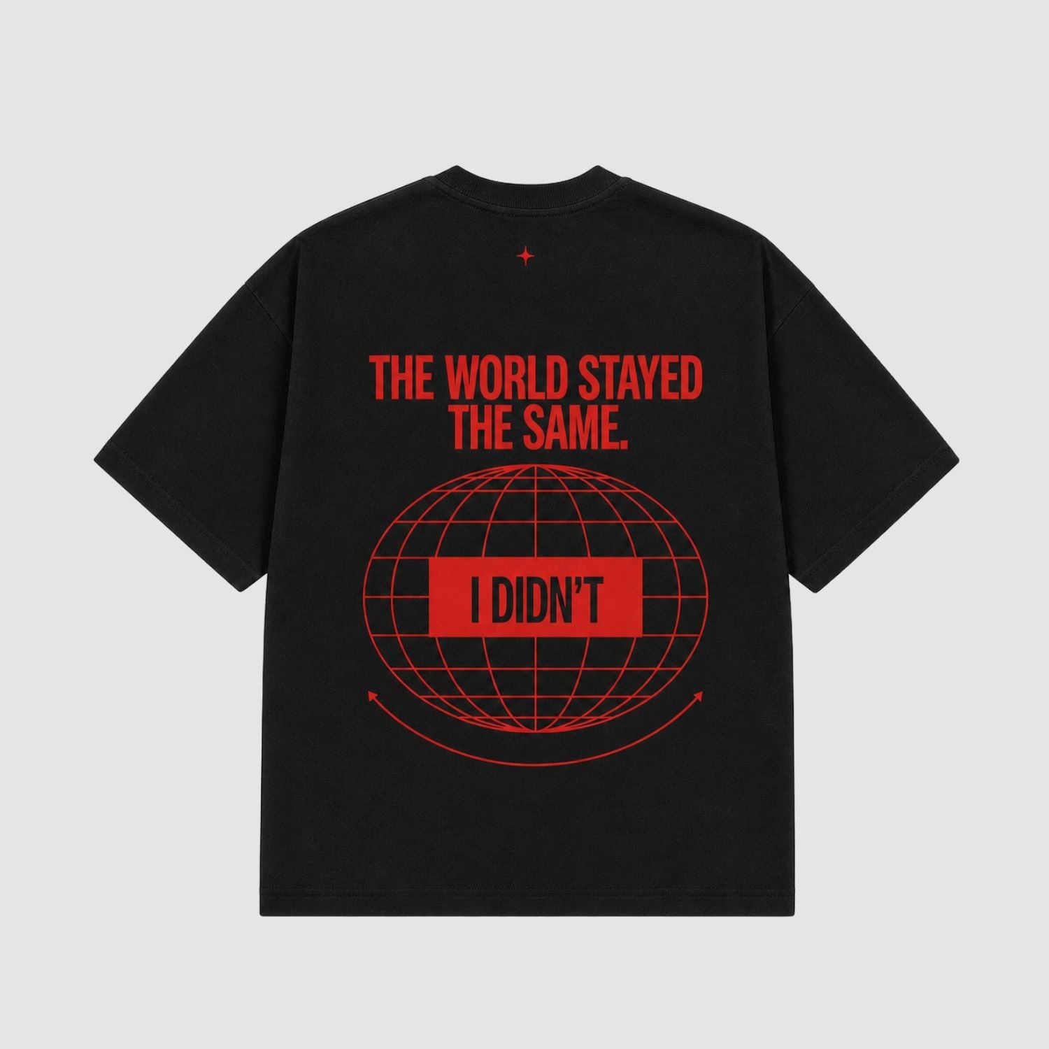 THE WORLD STAYED - Černá