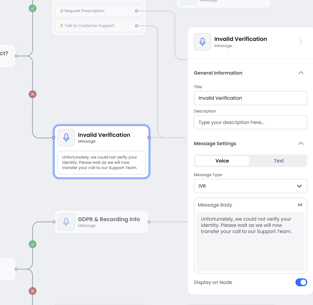 An AI panel in Workflow Builder