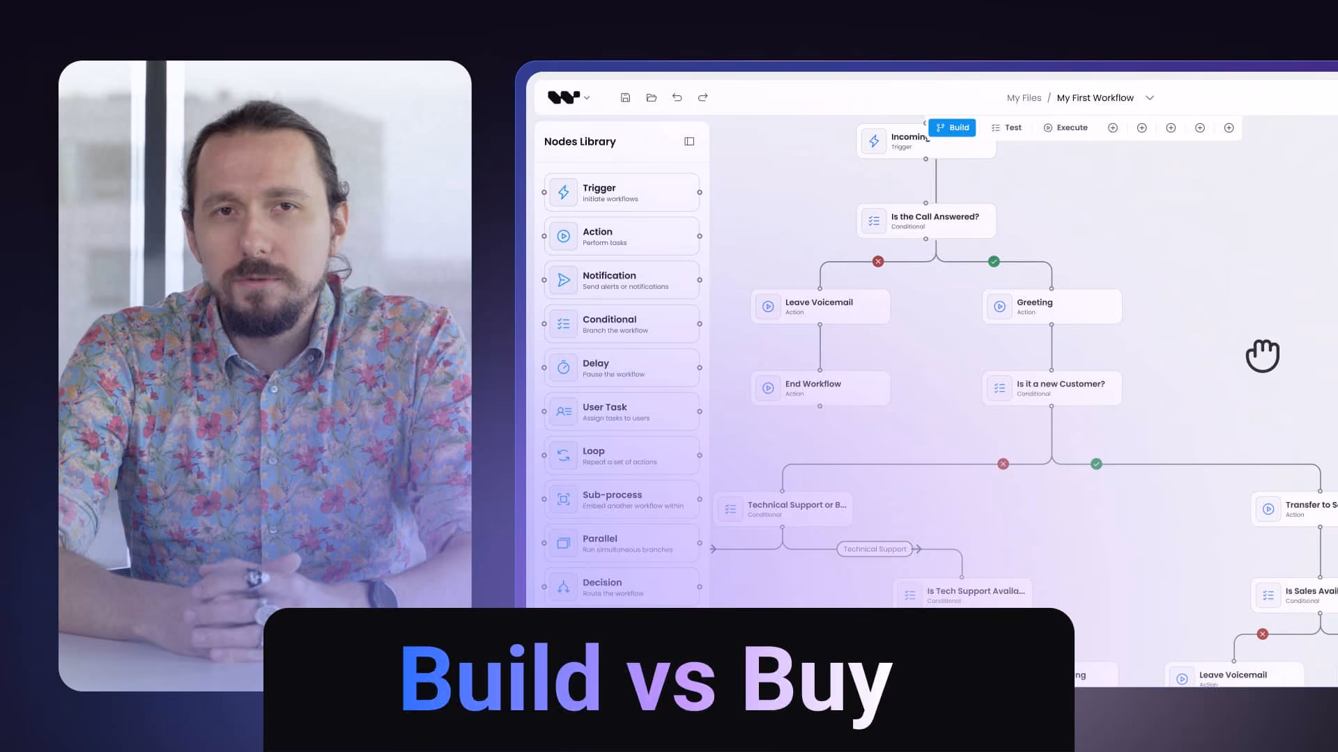 Build vs Buy video - Mateusz Jagodziński walks through what building on React Flow delivers in 2026