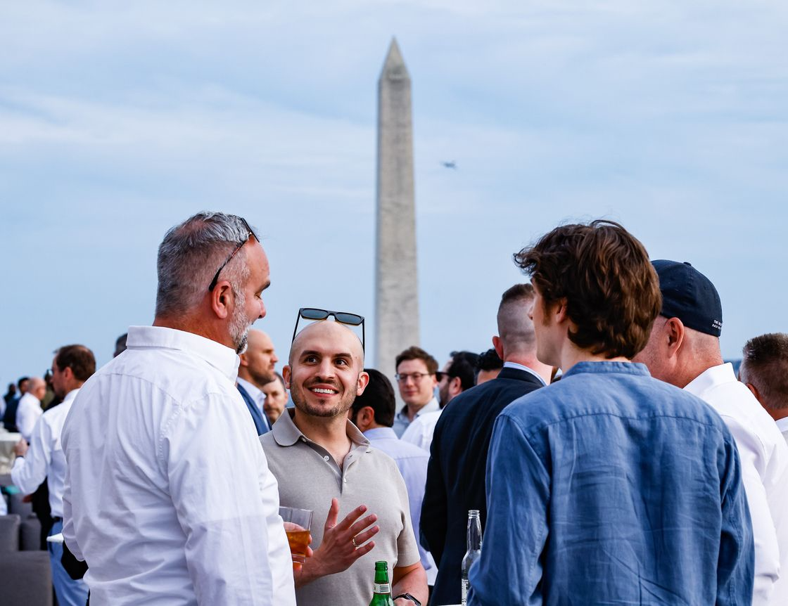 Thani Shamsi at the World of DaaS Summit 2025 in Washington D.C.