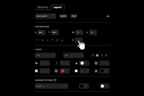 A computer keyboard with a hand clicking on it.
