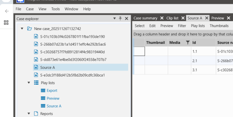 Magnet Witness source-specific playlist.