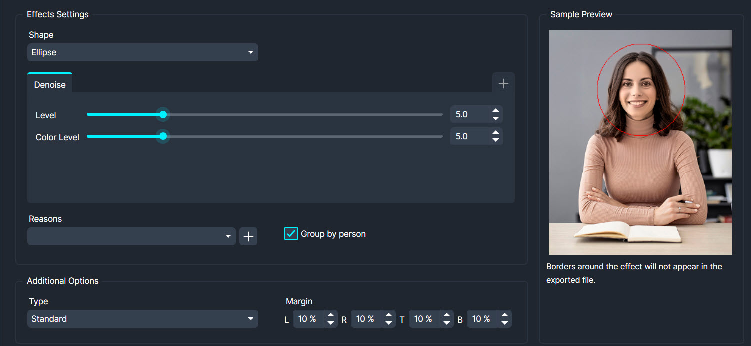 CaseGuard Redaction from Demux Video Services Ltd - Denoise Effect