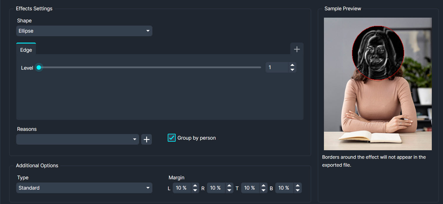 CaseGuard Redaction from Demux Video Services Ltd - Edge Effect