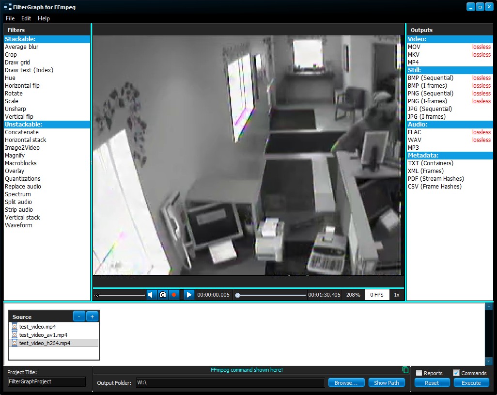 FilterGraph Interface