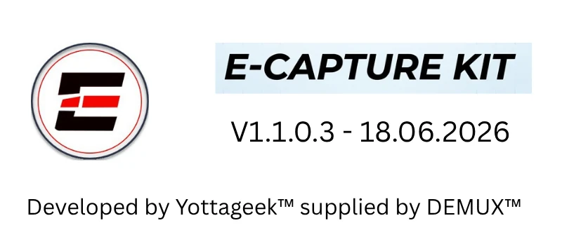 E-Capture Kit V1.1.0.3 released 18.06.2026