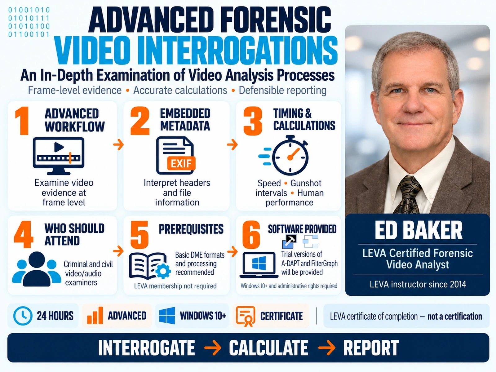 Advanced Forensic Video Course