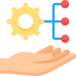 Icon: Digitale Roadmap – Ziele, Meilensteine und Prioritäten