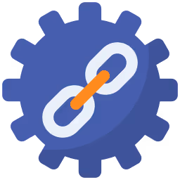Icon: Offpage & Linkbuilding – hochwertige Backlinks und Autorität