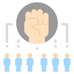 Icon: Teamkultur – offene Kommunikation und kurze Wege