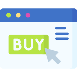 Icon eines Buttons mit weißem Rand – steht für klares Design und Fokusführung