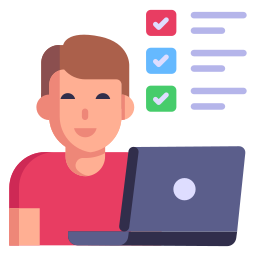 Symbol einer spielerischen Benutzeroberfläche – verweist auf interaktive Formulare