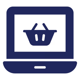Icon eines Buttons mit weißem Rand – steht für klares Design und Fokusführung