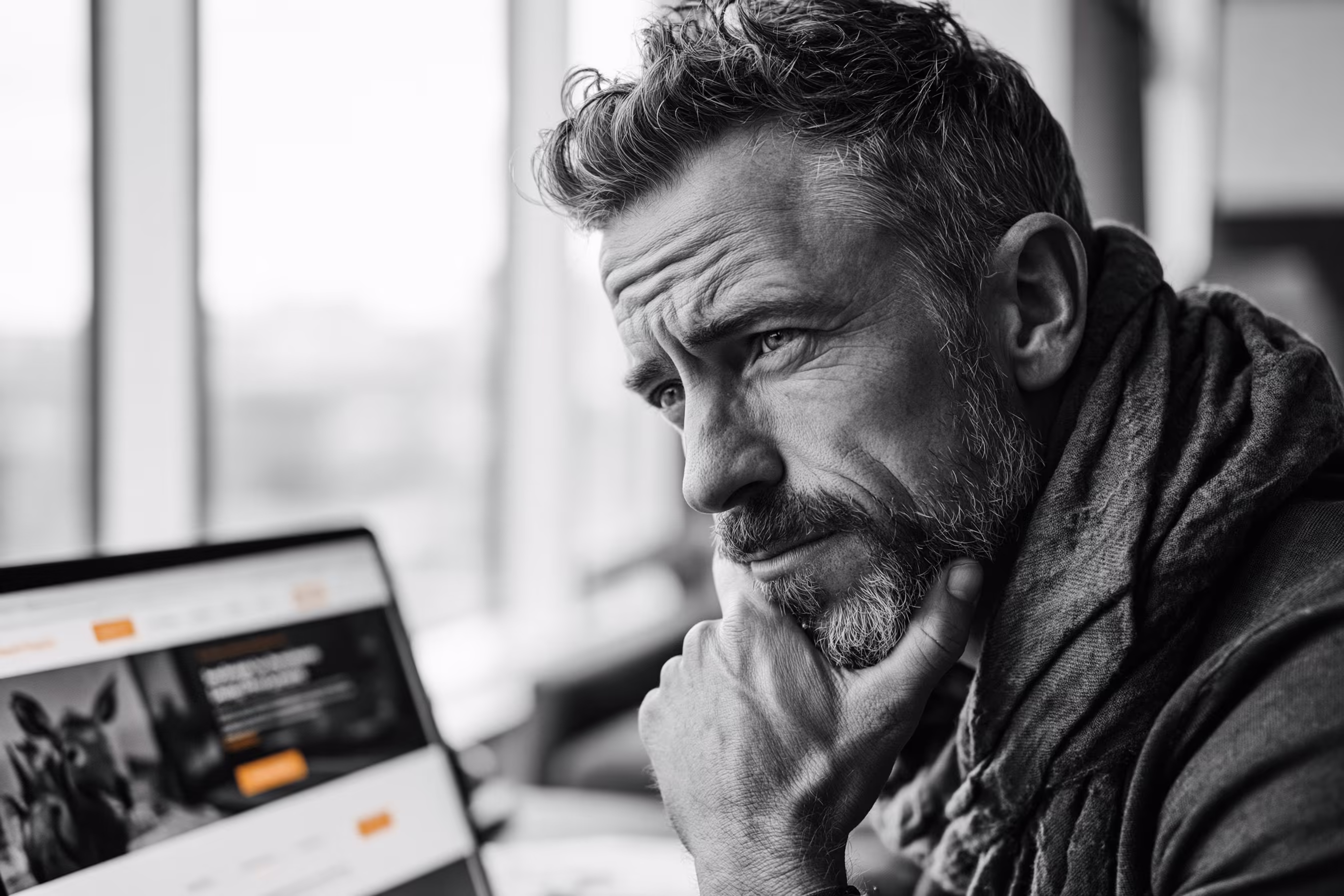 Marketing-Expertin analysiert Kampagnendaten und Traffic-Potenziale