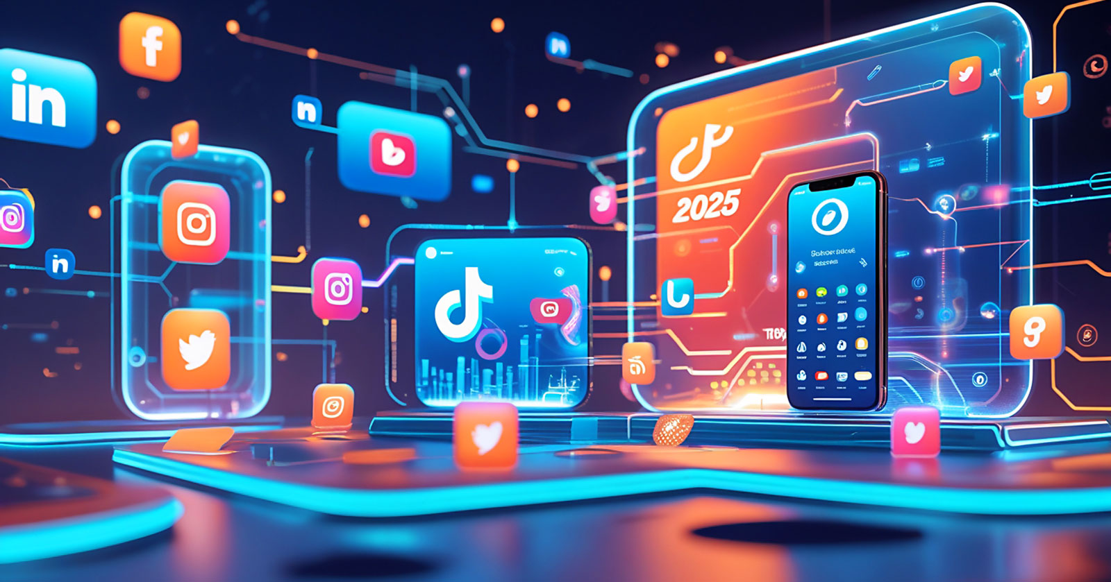 Social Media Strategie 2025 - Der komplette Praxis-Leitfaden mit System, KPIs und 30-60-90-Plan