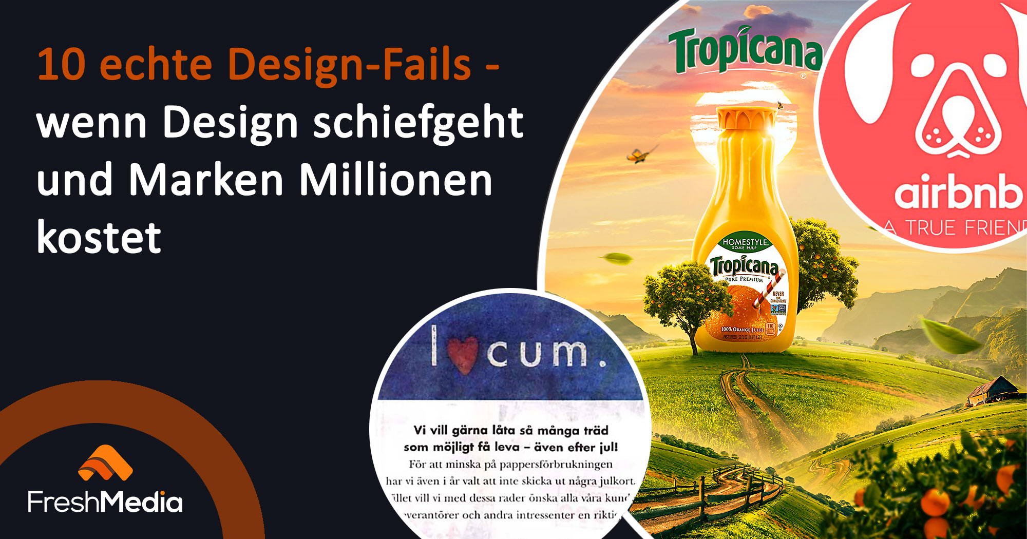 Design-Fails im Marketing: Wenn gute Ideen richtig schiefgehen