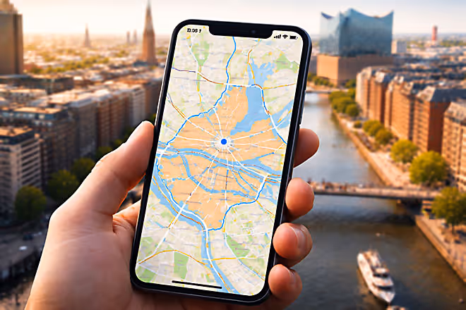 Google Maps und lokale Sichtbarkeit spielen eine zentrale Rolle bei SEO für Hamburger Anwaltskanzleien