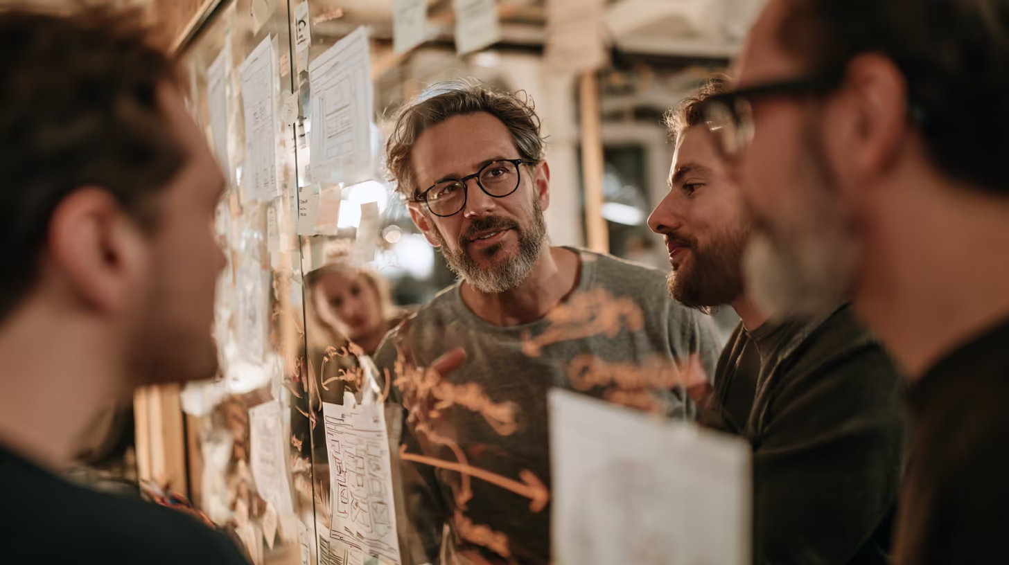 Marketing-Team entwickelt gemeinsam ein Growth System zur Optimierung der digitalen Kundengewinnung