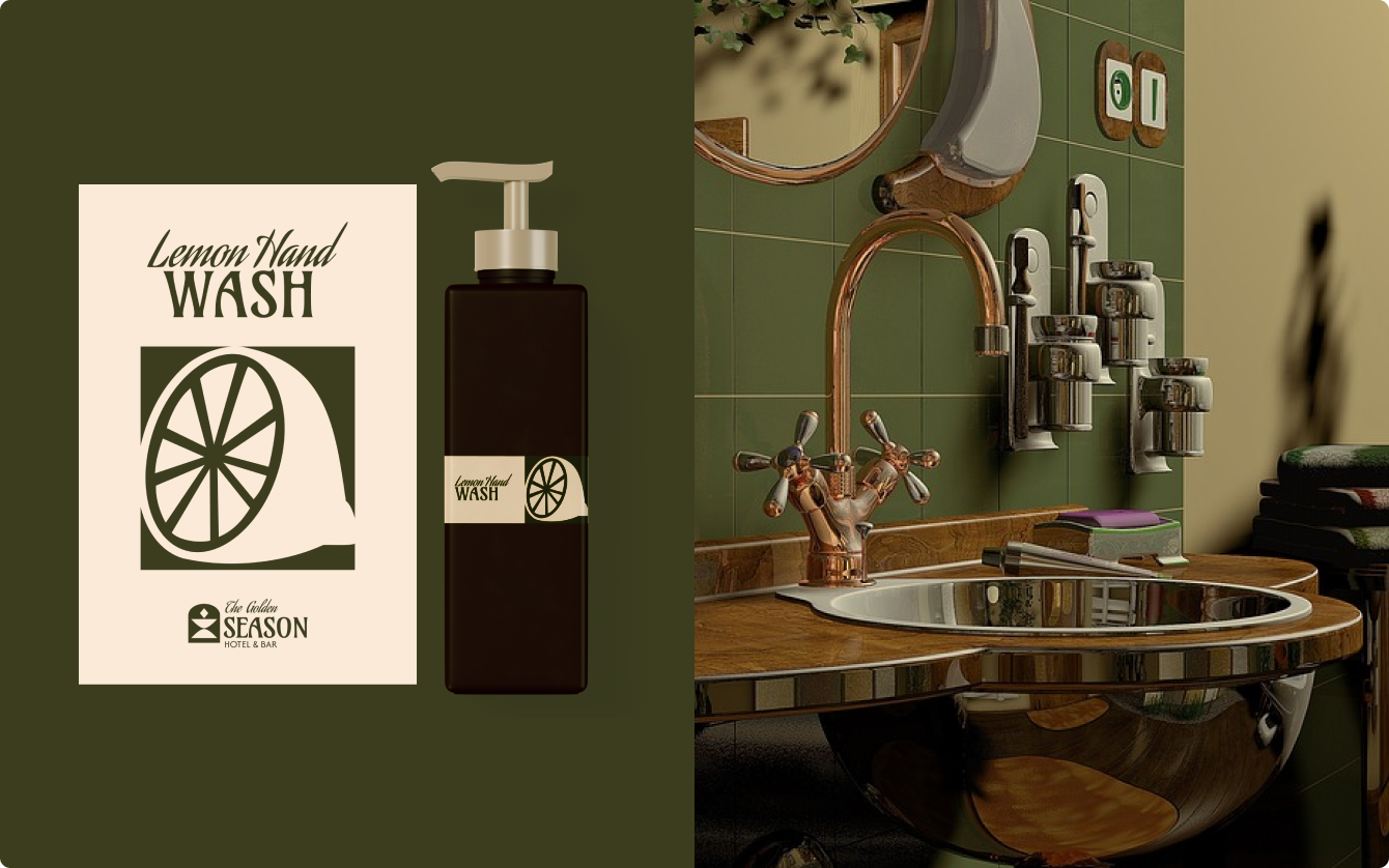 The Golden Season's design mockup