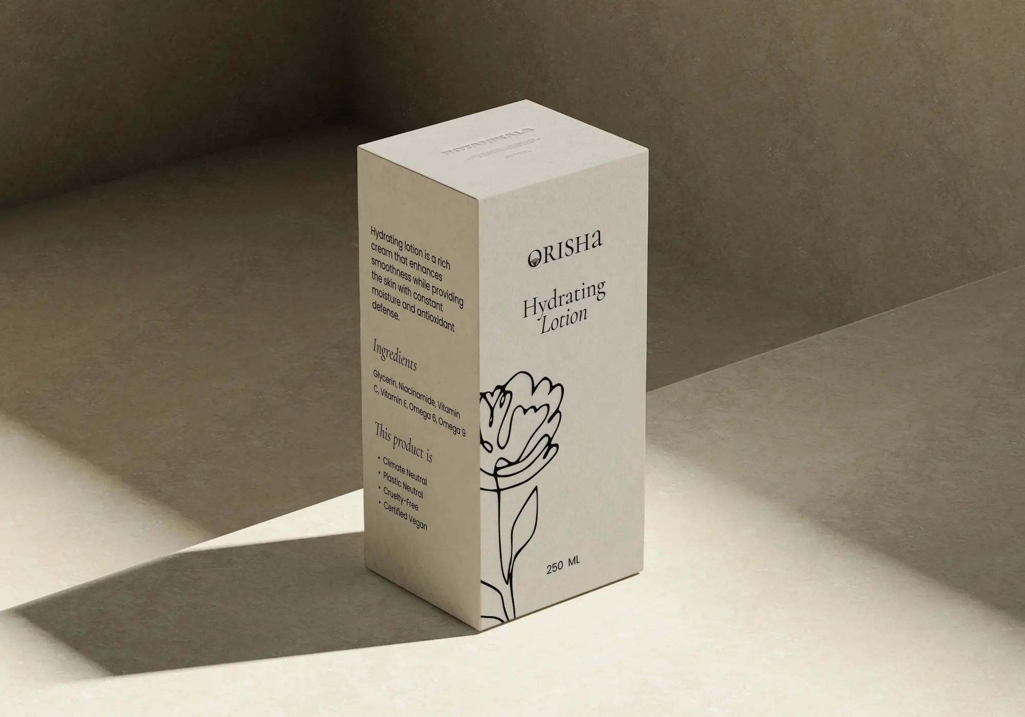 Orisha Skincare product mockup