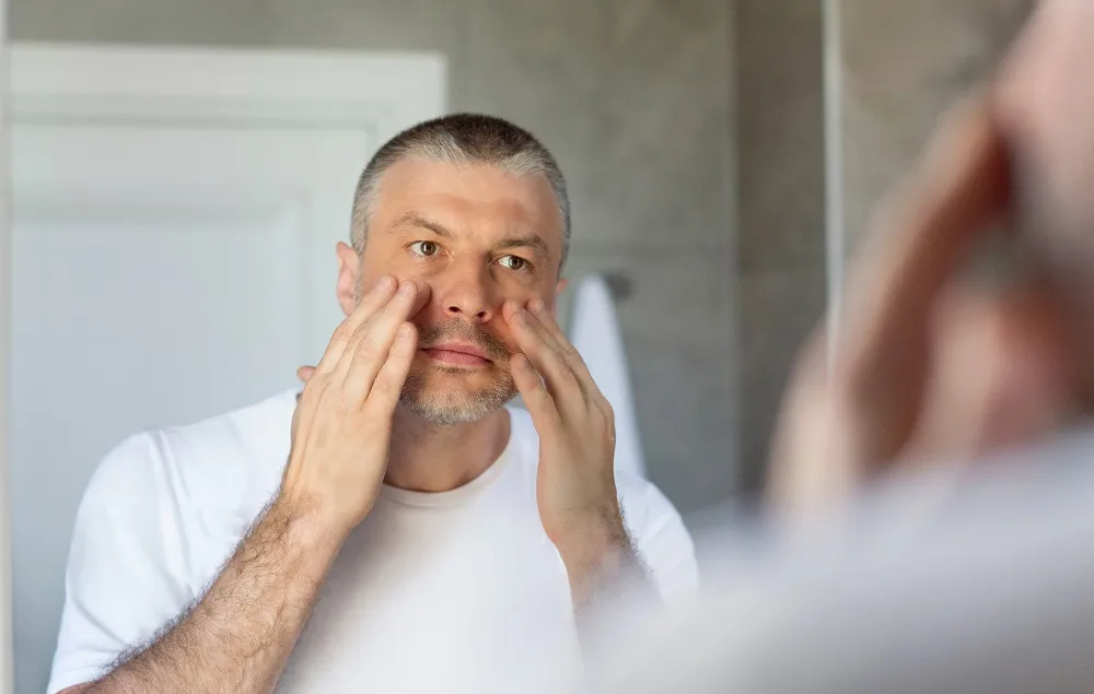 Good Candidate for Male Blepharoplasty