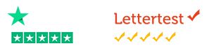 Tob Bewertungen Logos Trustpilot und Lettertest