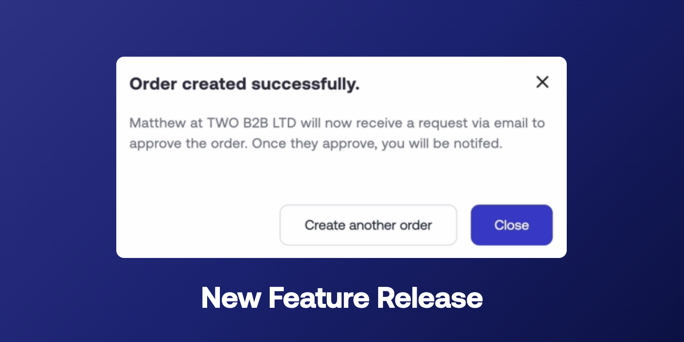Two enables order creator for UK and Swedish Merchants