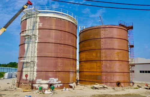 Резервуари вертикальні сталеві для Ерідон