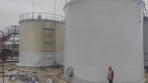 Резервуари вертикальні сталеві (РВС 400) для компанії UNB