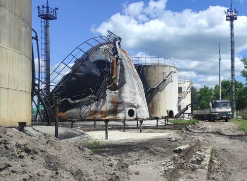 Проєкт по ремонту 3-ох вертикальних сталевих резервуарів