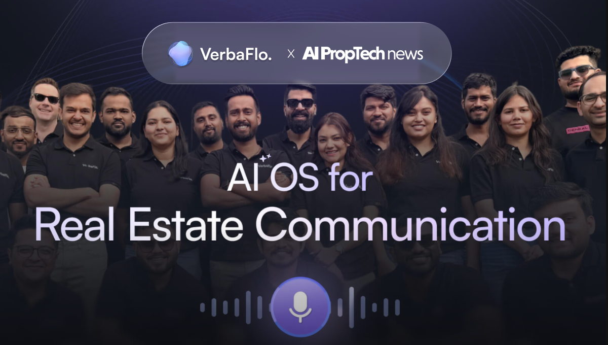 VerbaFlo becomes headline sponsor of AI PropTech News to help real estate operators understand what AI actually delivers