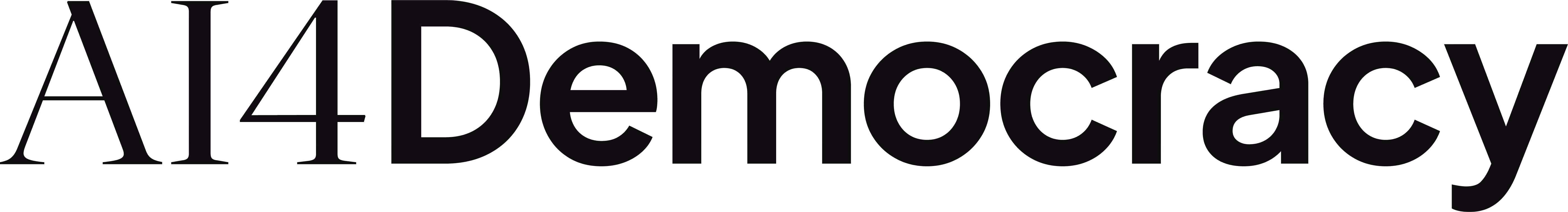 Logo AI4Democracy.