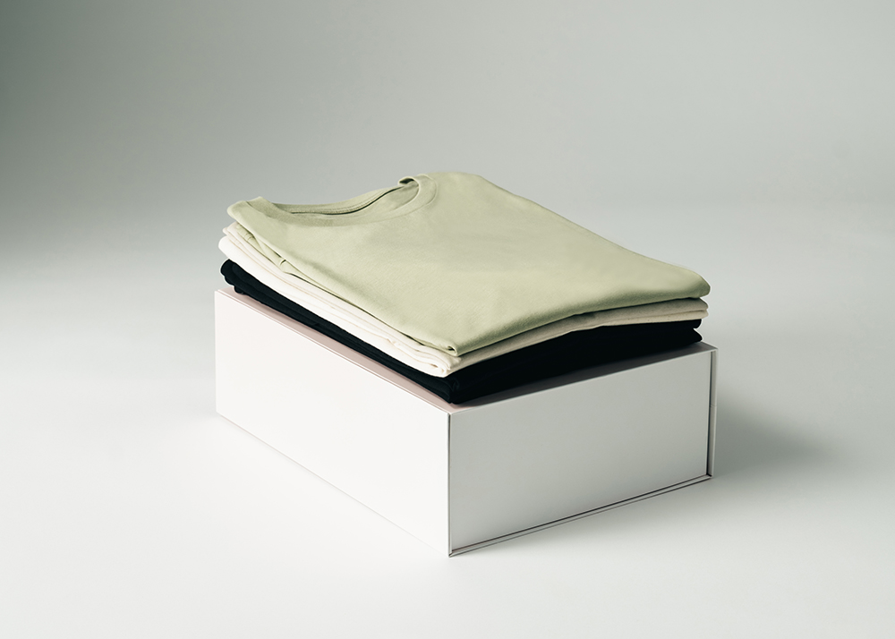 MOODJA's boutique approach to fashion fulfilment, accurately folded T-shirts