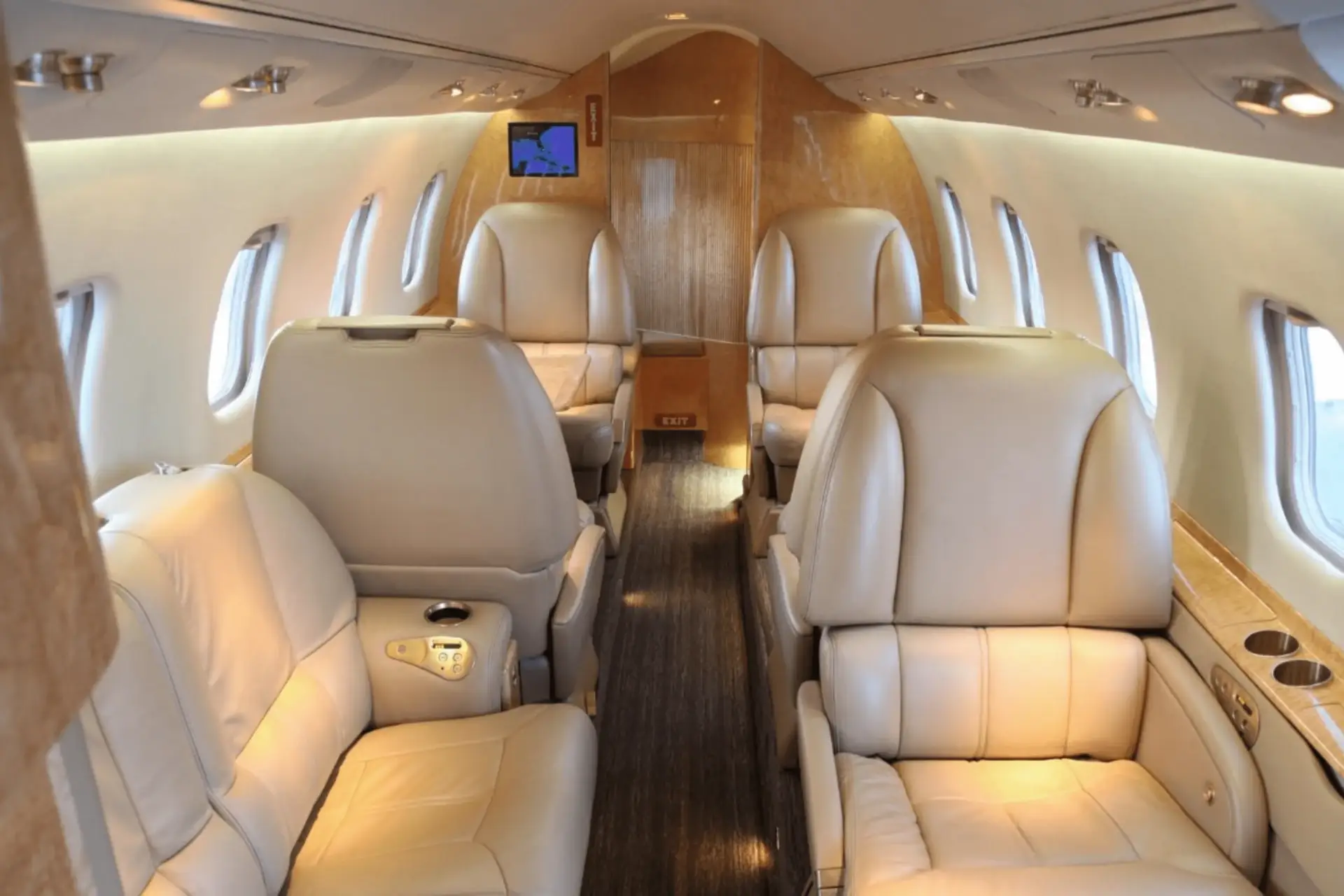 lear 60 jet interior 