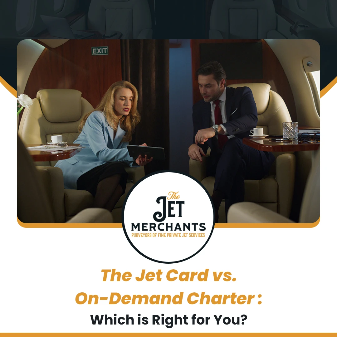 The Jet Card vs. On-Demand Charter: Which is Right for You?