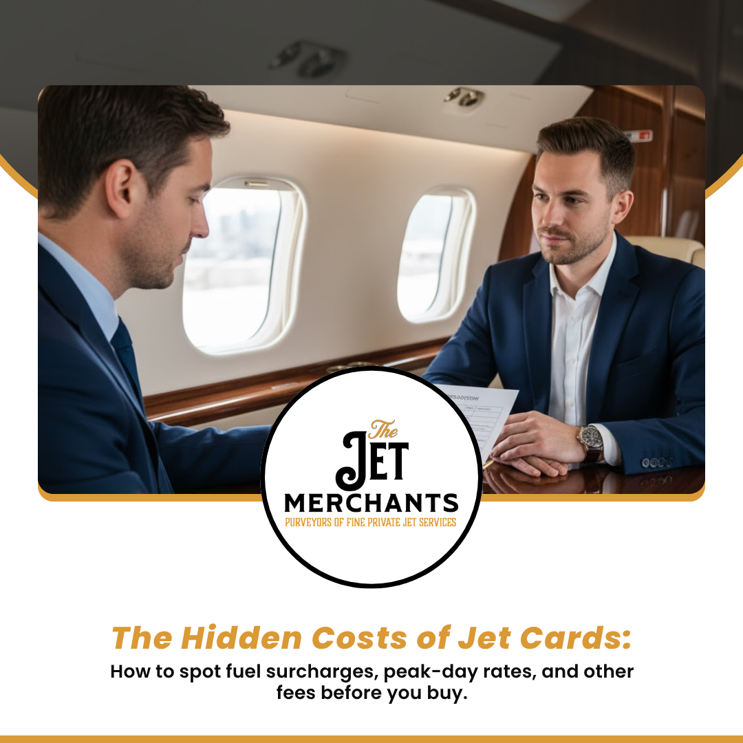 The Hidden Costs of Jet Cards: How to Spot Fuel Surcharges, Peak-Day Rates, and Other Fees Before You Buy