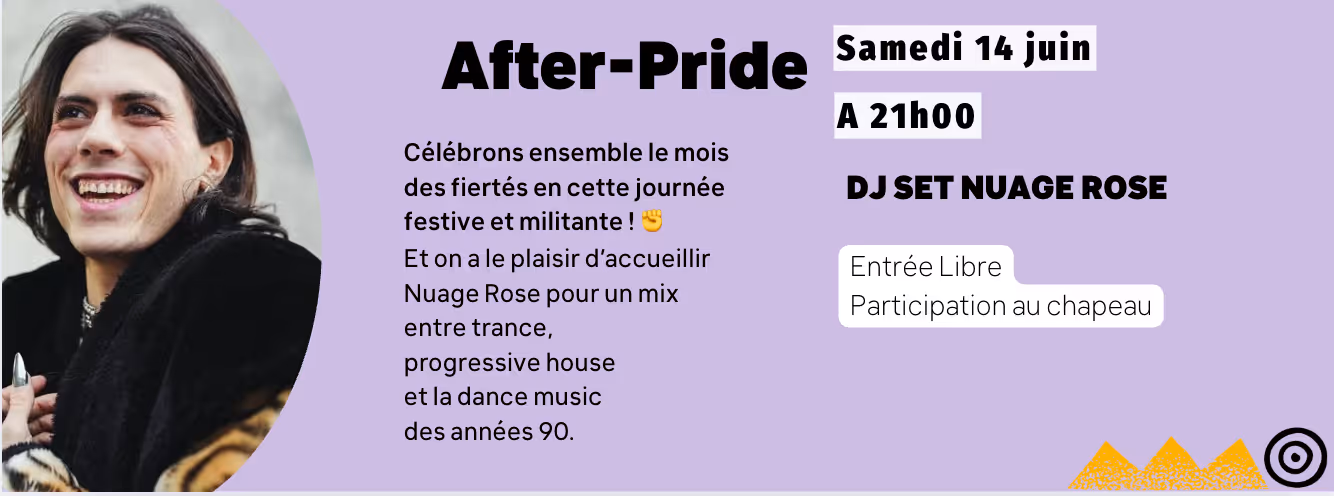 After Pride DJ Set Nuage Rose