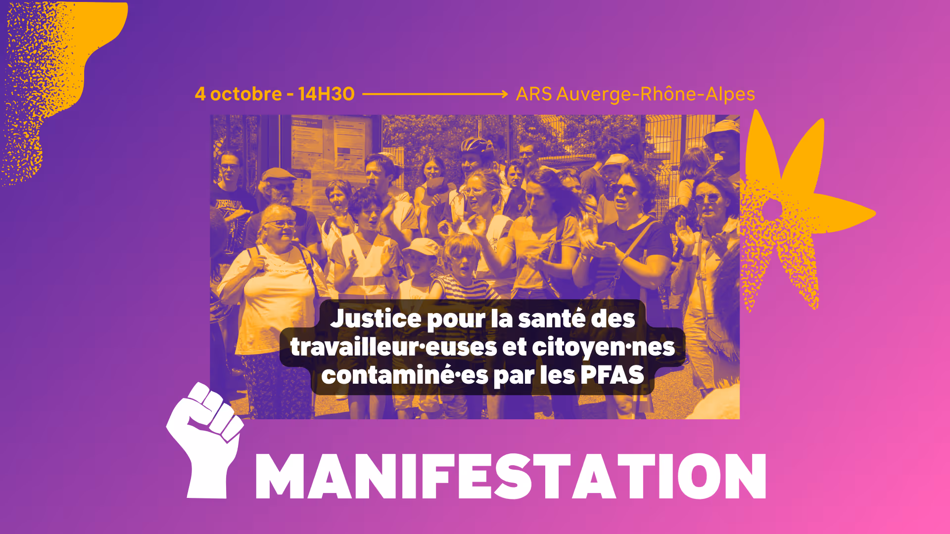 Manif Festive contre les PFAS