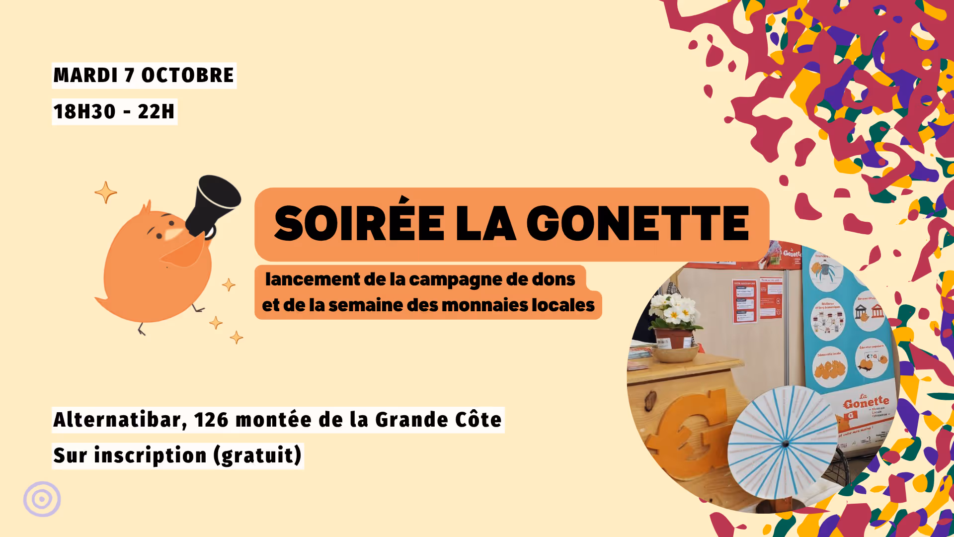 Soirée La Gonette