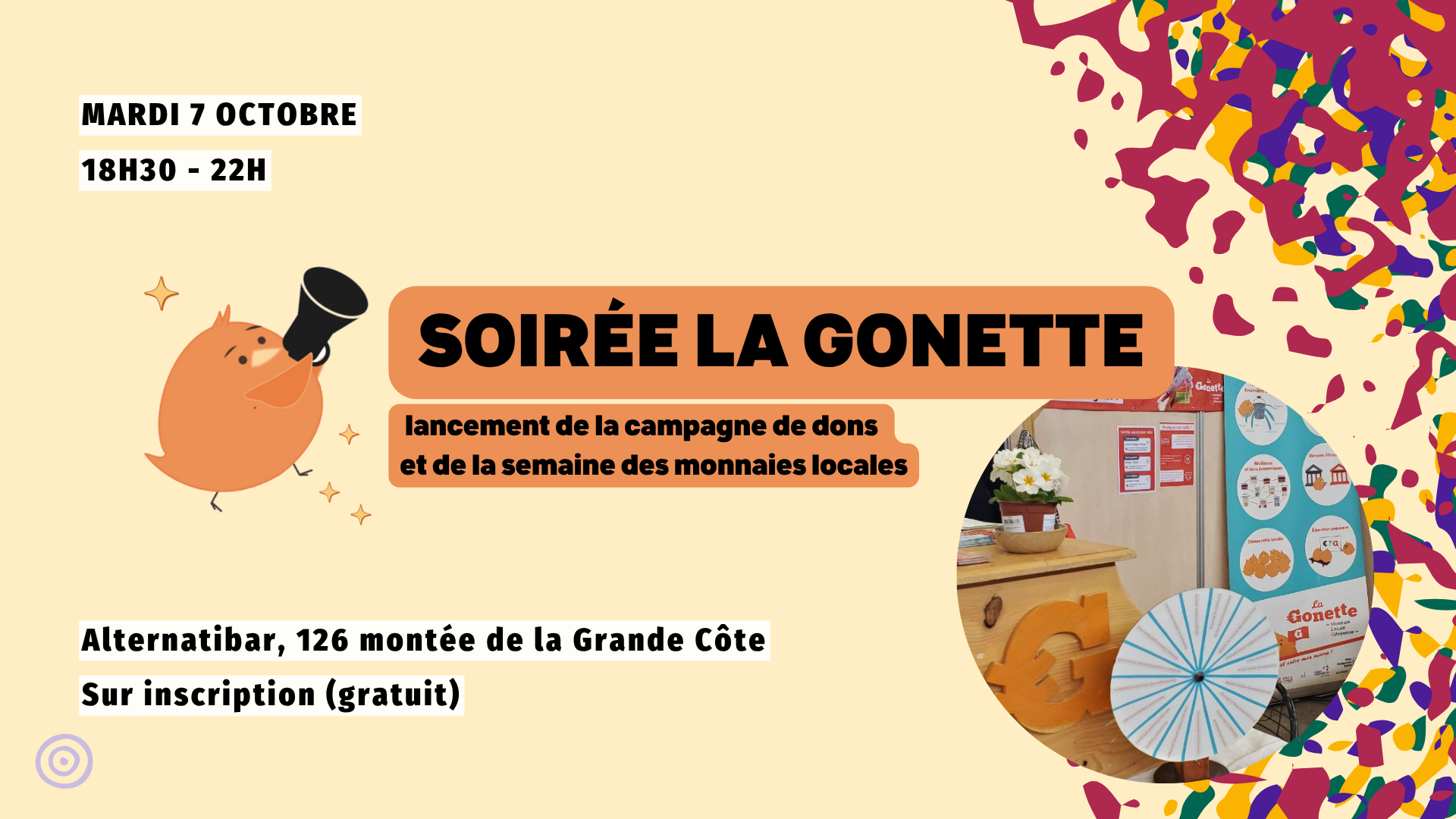 Soirée La Gonette