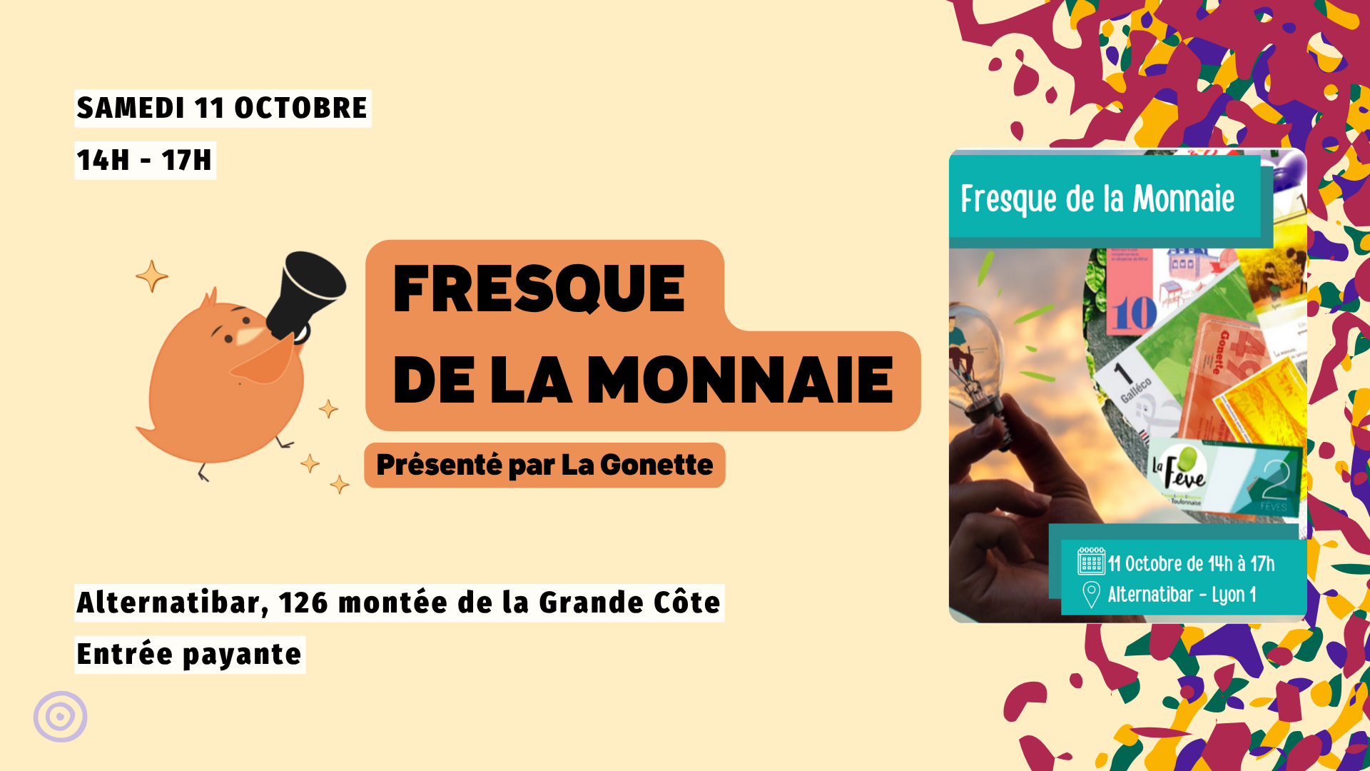 Fresque de la monnaie