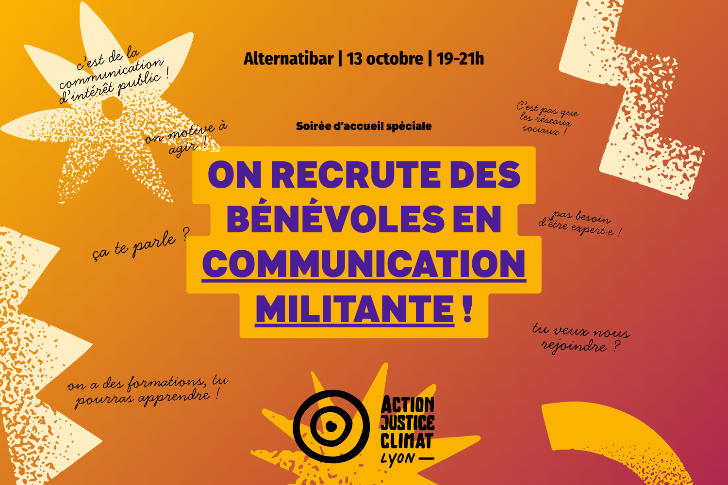 Soirée d'accueil spéciale com' 