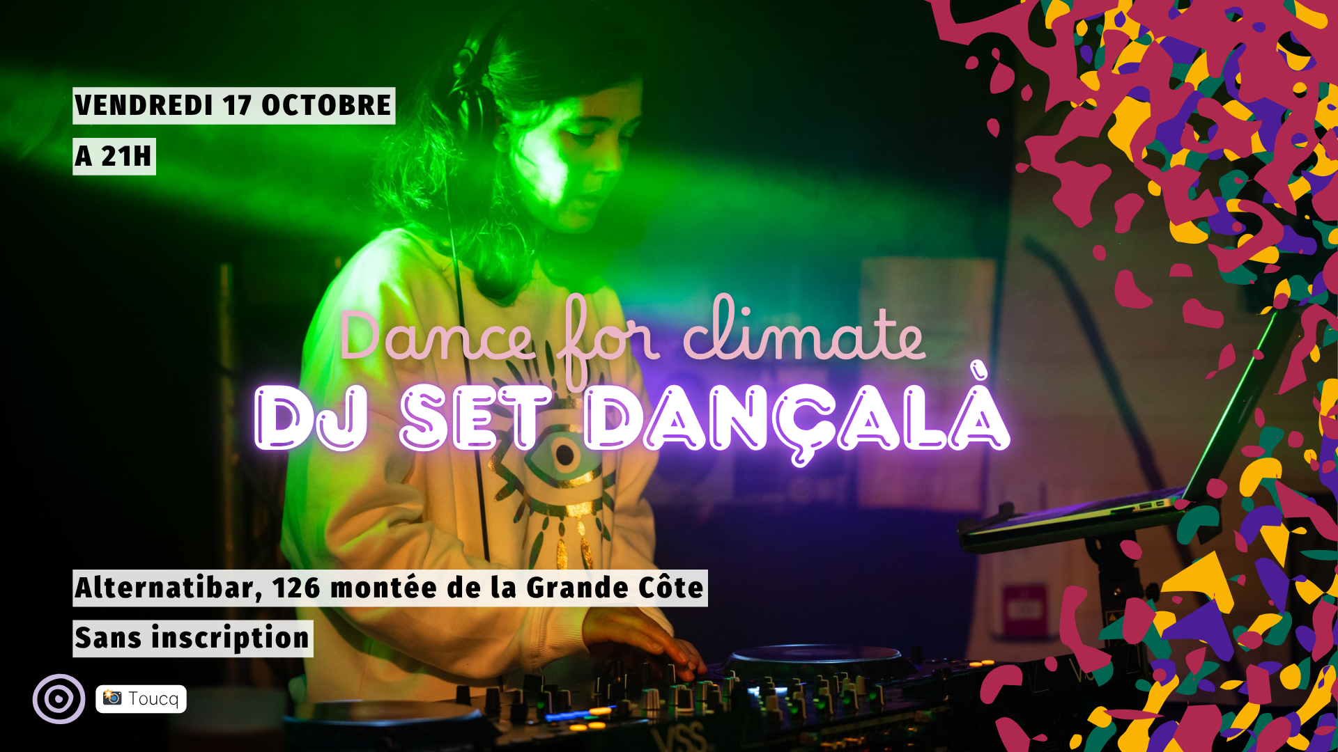 Dance for Climate DJ set Dançalà