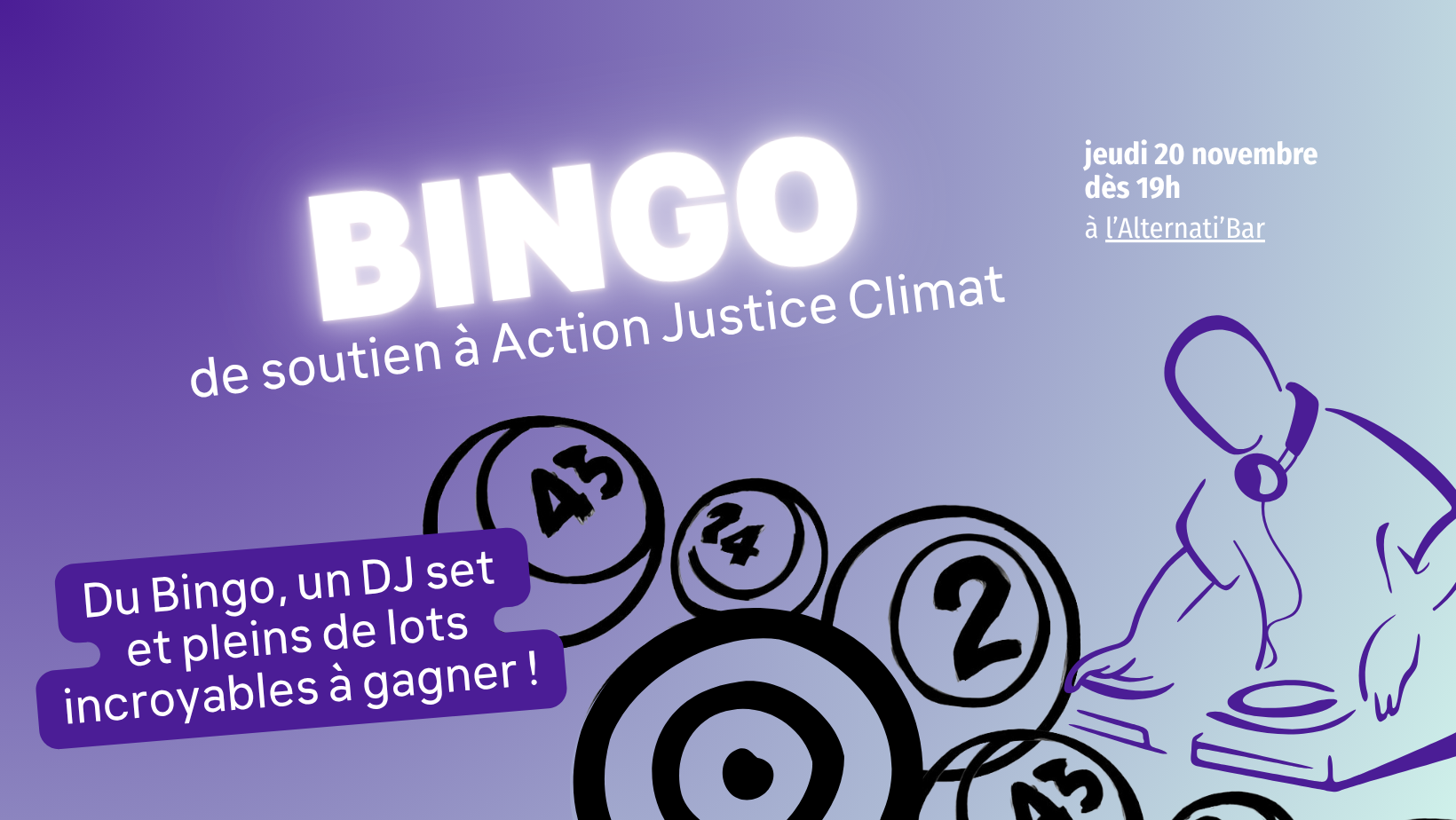 Soirée Bingo + DJ set