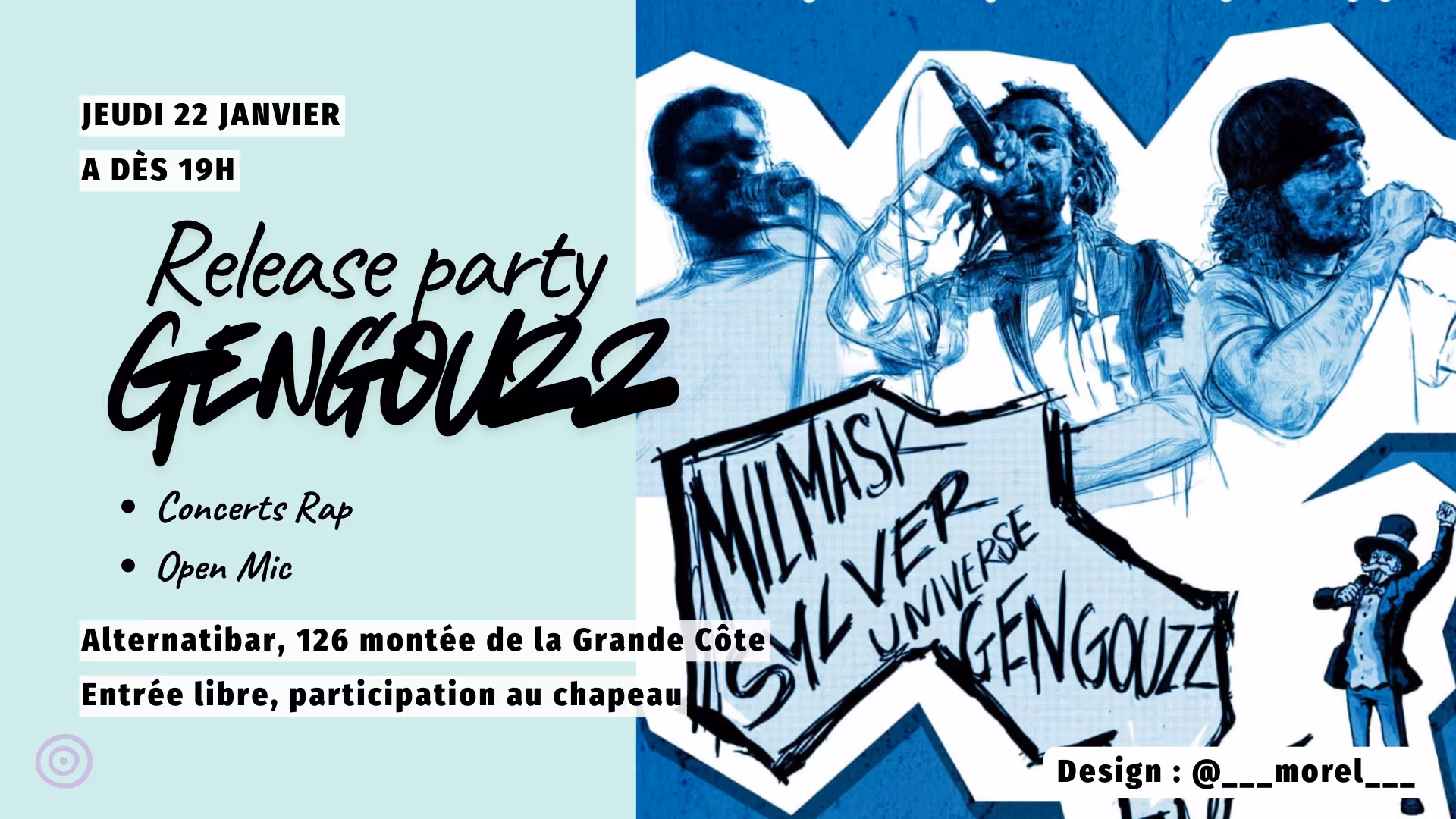 Release party Gengouzz - Concerts et open mic
